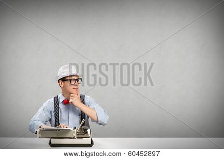 young journalist