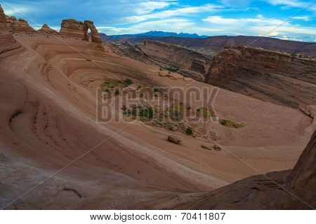 Desert Landscape Deliacate Arch