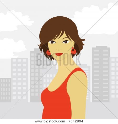 Ragazza In città