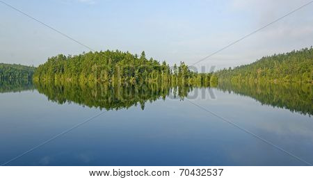 Morning Reflections In The North Woods