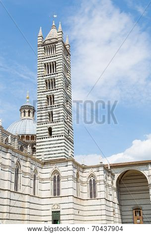 Buildings And Streets Of Siena