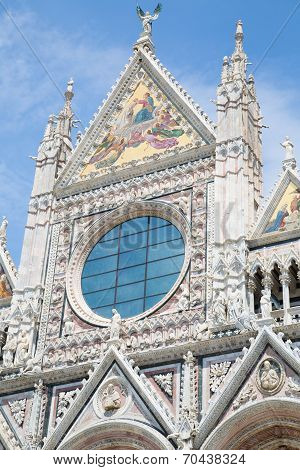 Buildings And Streets Of Siena