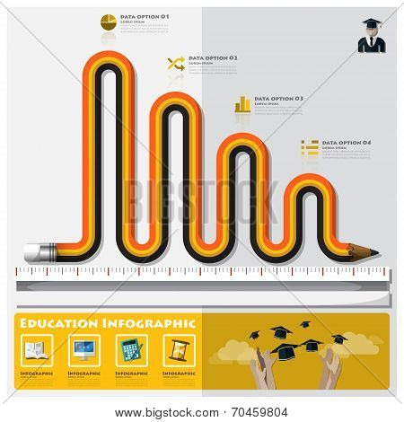Education And Graduation Learning Infographic