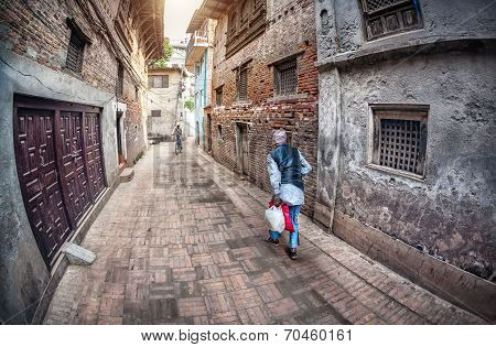 Old Man In Patan