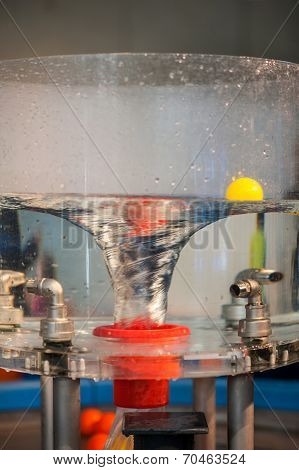 Physical Science Water Swirl In Plastic Bottle