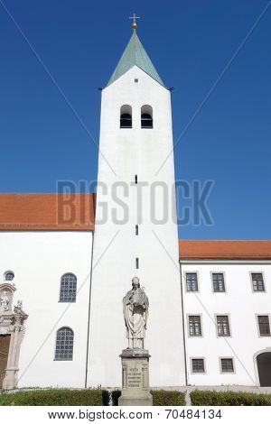 An image of the Cathedral of Freising Bavaria Germany