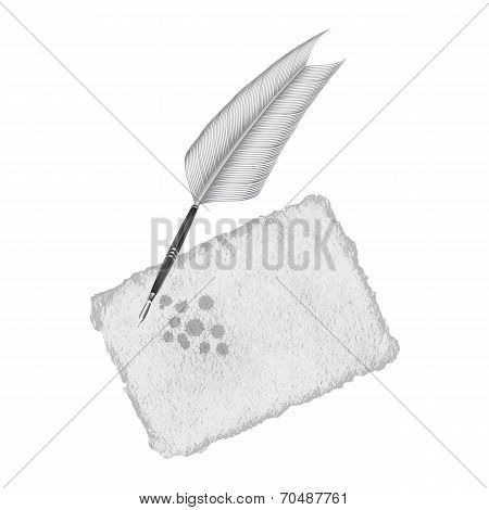 old papper vector