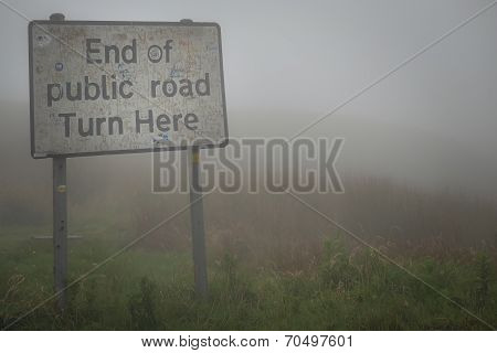End of the road