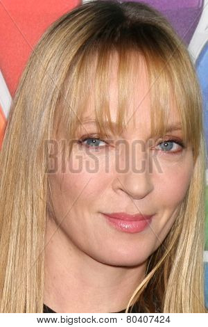 LOS ANGELES - DEC 16:  Uma Thurman at the NBCUniversal TCA Press Tour at the Huntington Langham Hotel on December 16, 2015 in Pasadena, CA