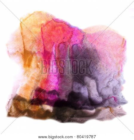modern art orange, violet avant-guard artist seamless  backgroun