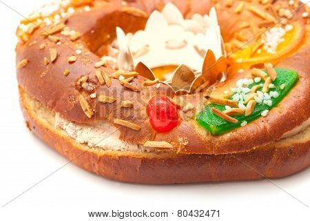 Traditional Cake Roscon Del Reyes