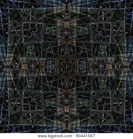 Dark Grey Background texture made from Koh-I-Noor butterfly wings