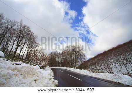 An Image Of Hakkoda Mountain For Adv Or Others Purpose Use