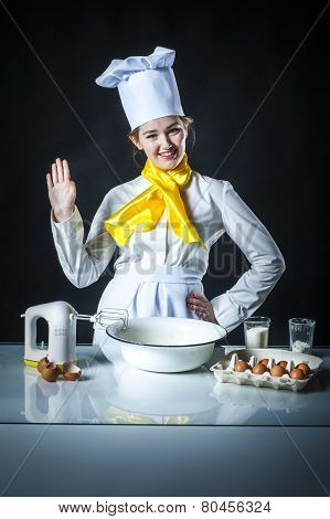 Cook Waving