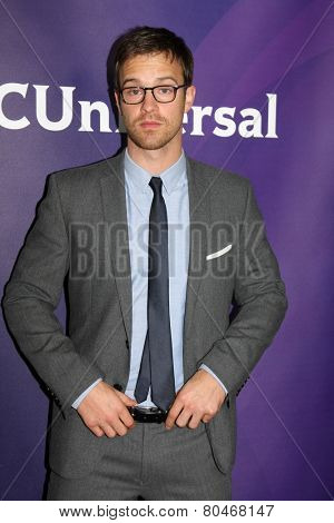 LOS ANGELES - JAN 15:  Sean Kleier at the NBCUniversal Cable TCA Winter 2015 at a The Langham Huntington Hotel on January 15, 2015 in Pasadena, CA