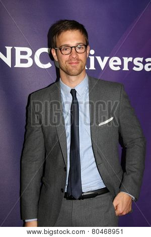 LOS ANGELES - JAN 15:  Sean Kleier at the NBCUniversal Cable TCA Winter 2015 at a The Langham Huntington Hotel on January 15, 2015 in Pasadena, CA