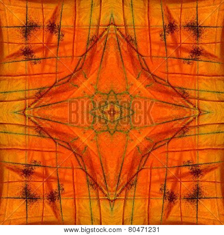 Great Of Orange Butterfly's Wings Consoliated As The Great Background Patterns