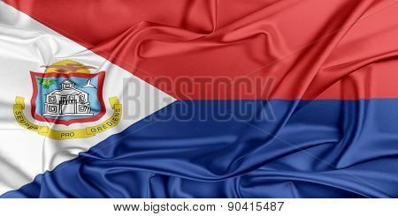 Flag Of Sint Maarten