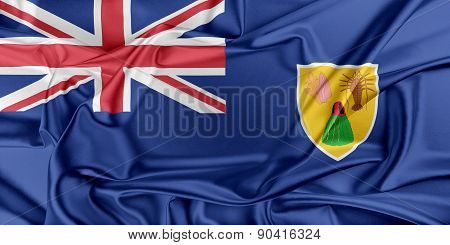 Flag Of Turks And Caicos Islands