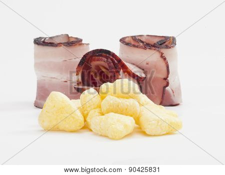 Bacon Flowered Chips