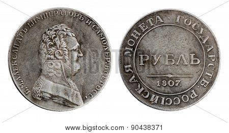 Old Silver Coin