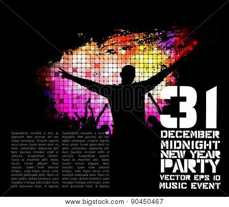 Party Background Vector Design