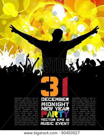 Party Background Vector Design