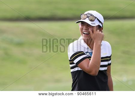 Lydia Ko At The Ana Inspiration Golf Tournament 2015