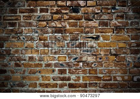 Old Brickwork Wall