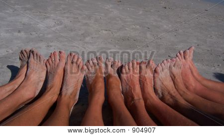 แบร์ฟุตริมชายหาด