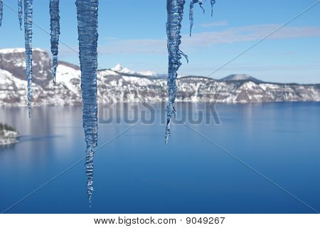rampouchy na Kráterové jezero