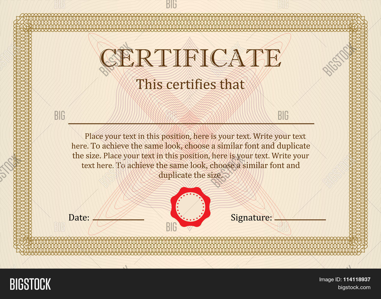 certificate diploma vector photo free trial bigstock diploma borders