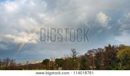Rainbow And Valley