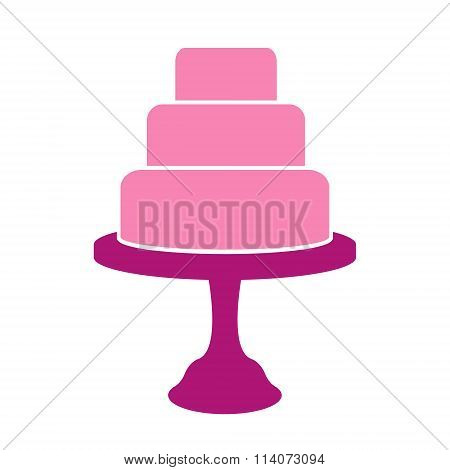 Tiered cake label