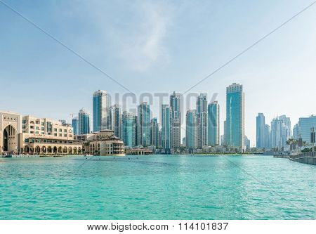 Dubai - JANUARY 9, 2015: Soul Al Bahar on January 9 in UAE, Dubai. Soul Al Bahar area is popular with tourists
