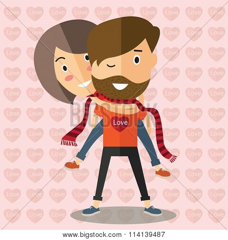 couple happy valentine