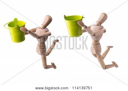 Wooden Model Of Human