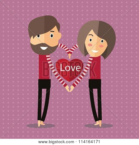 couple happy valentine