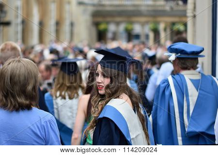 University of Bath graduation ceremony