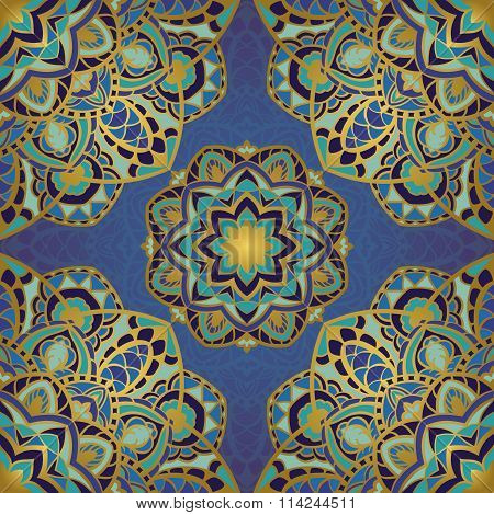 Seamless Ornamental Pattern.
