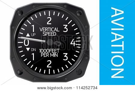 Variometer vector illustration