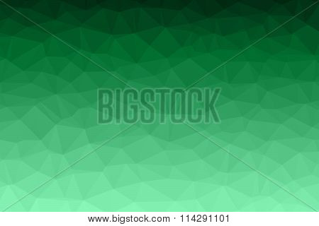Green And White Polygon For Background Design.