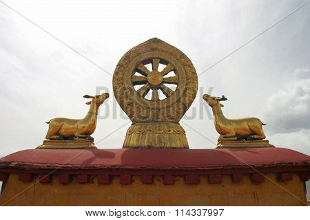 Teachings of Buddha at Jokhang temple Tibet People's Republic of China