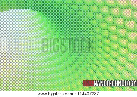 abstract scientific background
