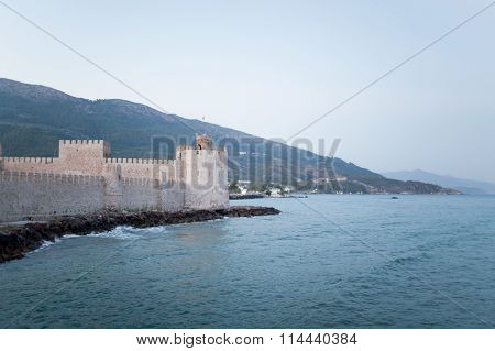 Medieval Maumere fortress near Anamur in Turkey