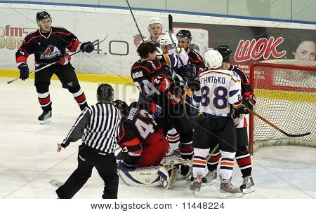 Kharkov - Donbass ishockey Match