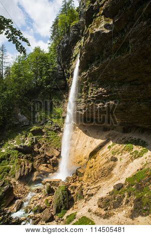 Pericnik waterfall, Slovenia
