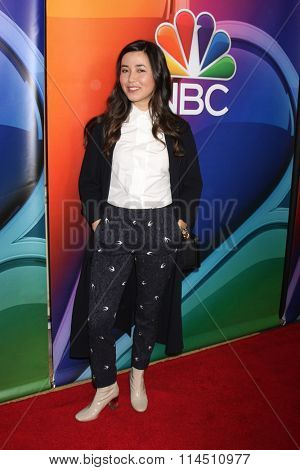 LOS ANGELES - JAN 13:  Maya Erskine at the NBCUniversal TCA Press Day Winter 2016 at the Langham Huntington Hotel on January 13, 2016 in Pasadena, CA