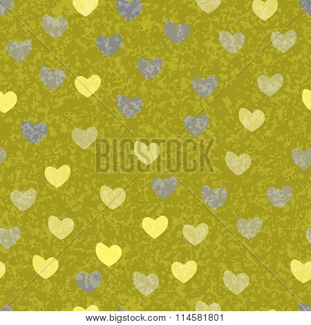 Seamless Heart Pattern For Background