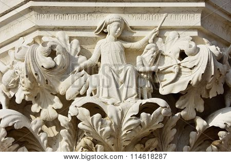 Doge's Palace Beautiful Capital With Sagittarius Sign